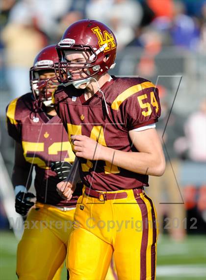 Thumbnail 3 in Evanston v Loyola Academy (IHSA Class 8A Playoffs) photogallery.