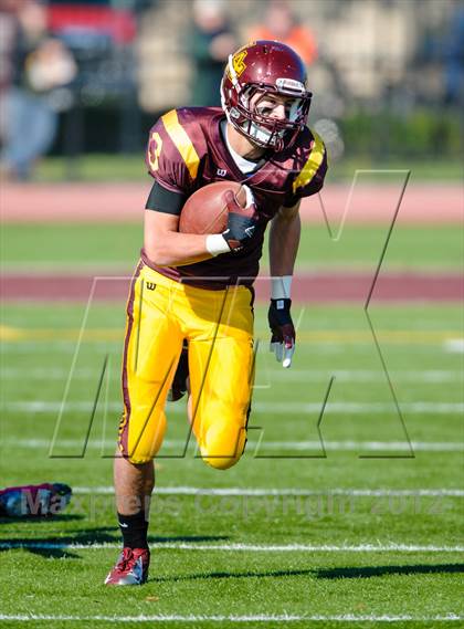Thumbnail 3 in Evanston v Loyola Academy (IHSA Class 8A Playoffs) photogallery.