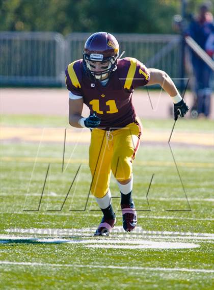 Thumbnail 3 in Evanston v Loyola Academy (IHSA Class 8A Playoffs) photogallery.