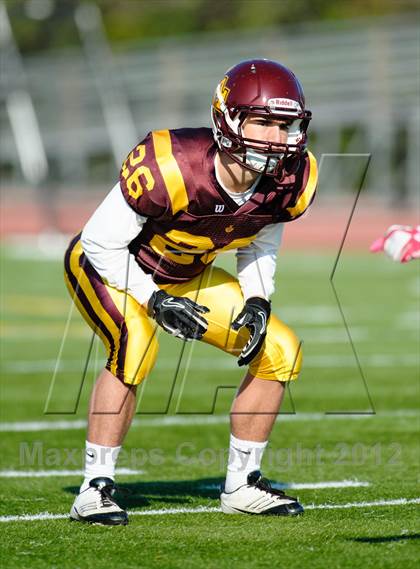 Thumbnail 1 in Evanston v Loyola Academy (IHSA Class 8A Playoffs) photogallery.