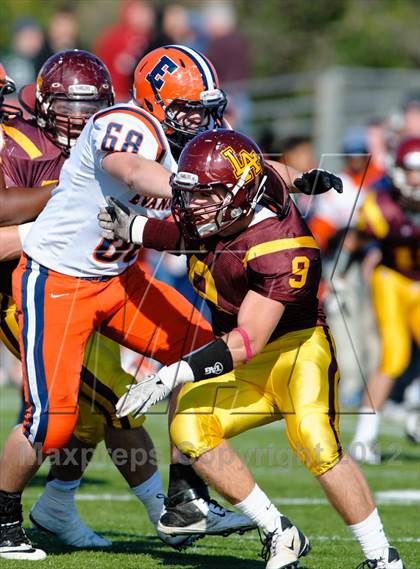 Thumbnail 2 in Evanston v Loyola Academy (IHSA Class 8A Playoffs) photogallery.
