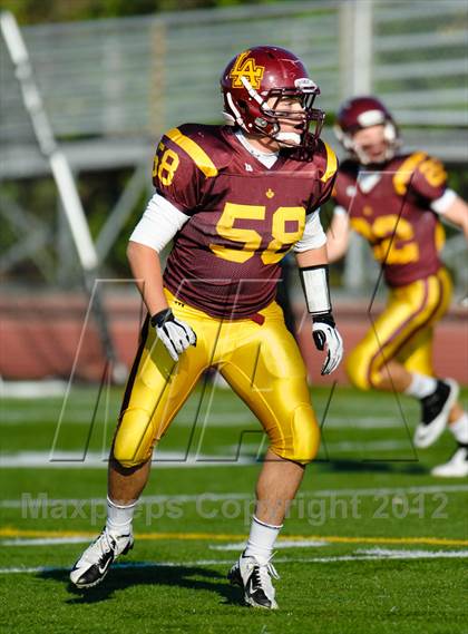 Thumbnail 2 in Evanston v Loyola Academy (IHSA Class 8A Playoffs) photogallery.
