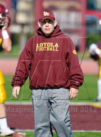 Thumbnail 1 in Evanston v Loyola Academy (IHSA Class 8A Playoffs) photogallery.