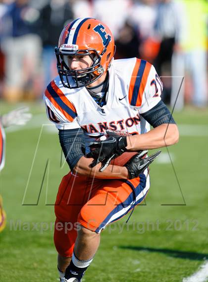 Thumbnail 2 in Evanston v Loyola Academy (IHSA Class 8A Playoffs) photogallery.