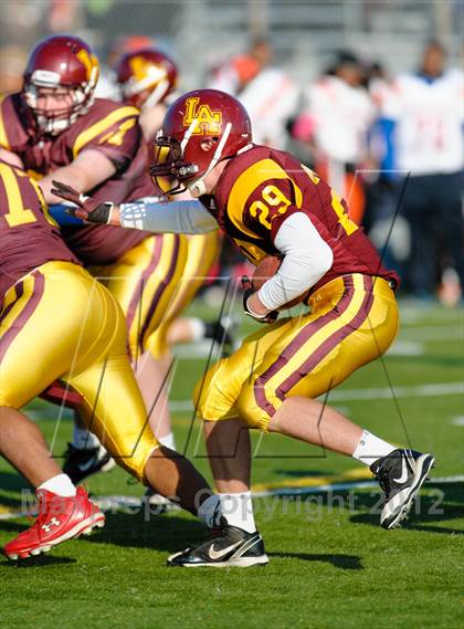 Thumbnail 3 in Evanston v Loyola Academy (IHSA Class 8A Playoffs) photogallery.