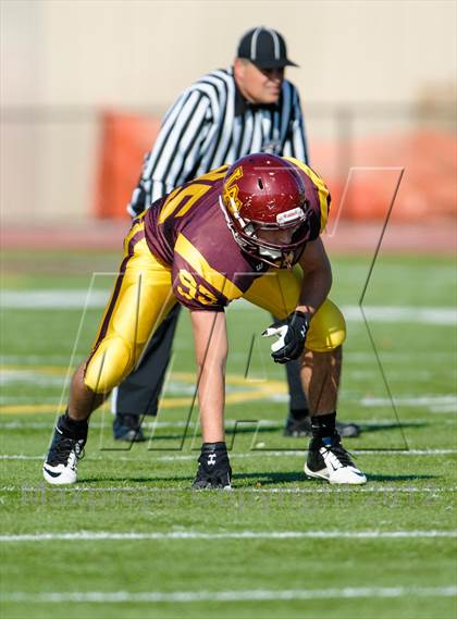 Thumbnail 1 in Evanston v Loyola Academy (IHSA Class 8A Playoffs) photogallery.
