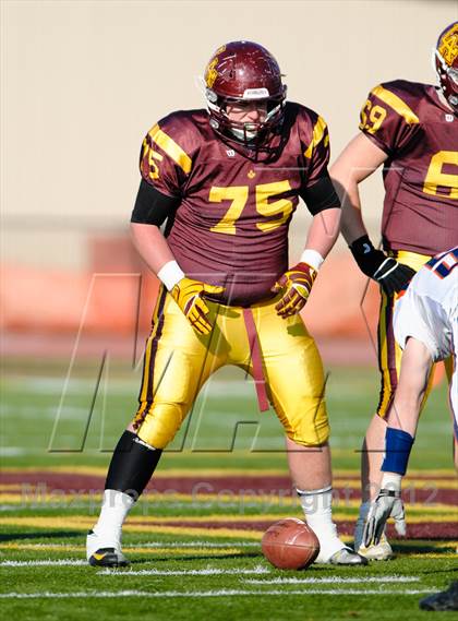 Thumbnail 1 in Evanston v Loyola Academy (IHSA Class 8A Playoffs) photogallery.