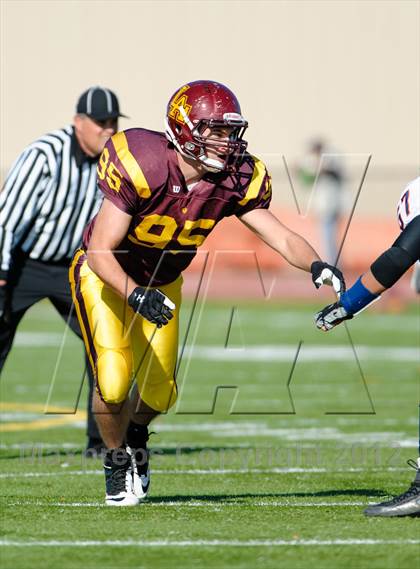 Thumbnail 2 in Evanston v Loyola Academy (IHSA Class 8A Playoffs) photogallery.