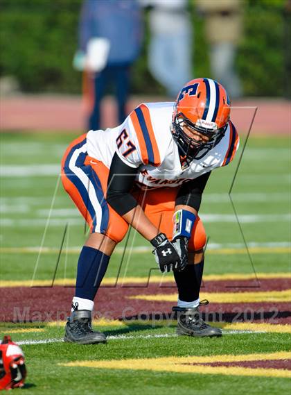 Thumbnail 2 in Evanston v Loyola Academy (IHSA Class 8A Playoffs) photogallery.