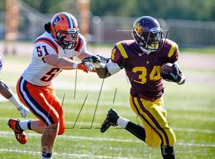 Thumbnail 3 in Evanston v Loyola Academy (IHSA Class 8A Playoffs) photogallery.