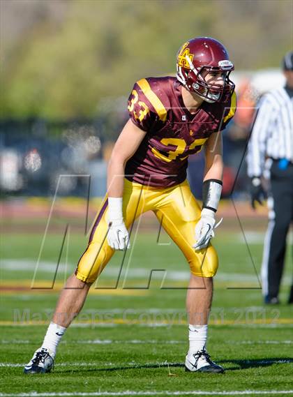 Thumbnail 3 in Evanston v Loyola Academy (IHSA Class 8A Playoffs) photogallery.
