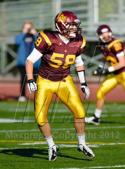 Thumbnail 1 in Evanston v Loyola Academy (IHSA Class 8A Playoffs) photogallery.