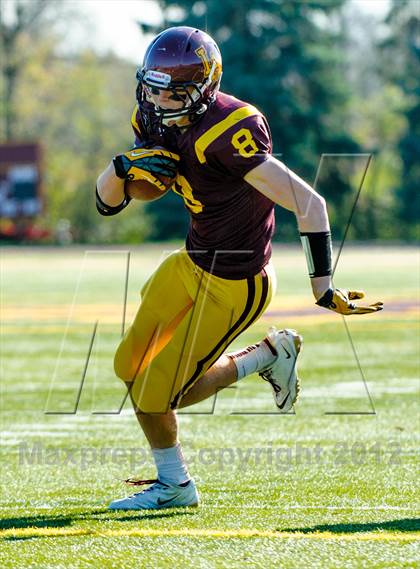 Thumbnail 3 in Evanston v Loyola Academy (IHSA Class 8A Playoffs) photogallery.