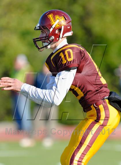 Thumbnail 3 in Evanston v Loyola Academy (IHSA Class 8A Playoffs) photogallery.