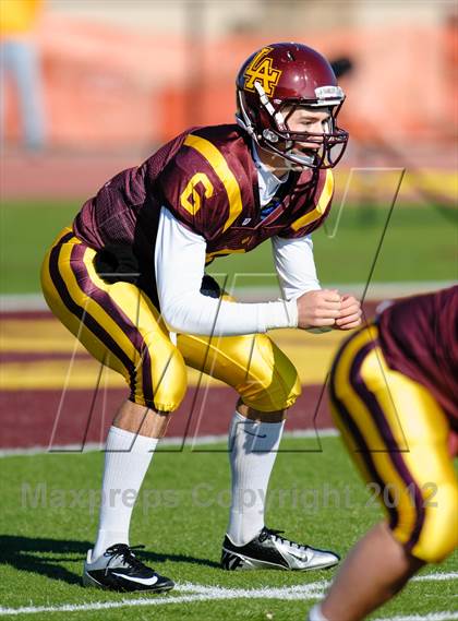 Thumbnail 1 in Evanston v Loyola Academy (IHSA Class 8A Playoffs) photogallery.