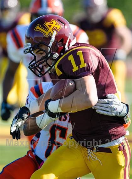 Thumbnail 2 in Evanston v Loyola Academy (IHSA Class 8A Playoffs) photogallery.