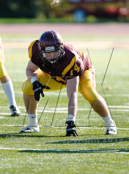 Thumbnail 3 in Evanston v Loyola Academy (IHSA Class 8A Playoffs) photogallery.