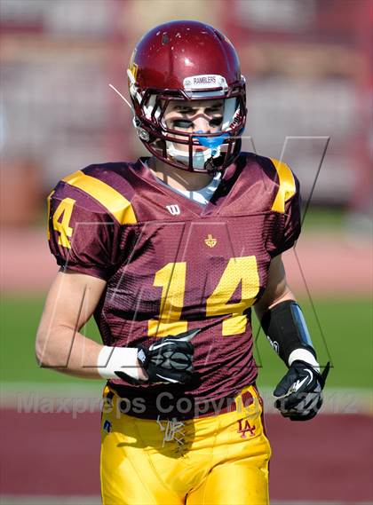 Thumbnail 3 in Evanston v Loyola Academy (IHSA Class 8A Playoffs) photogallery.