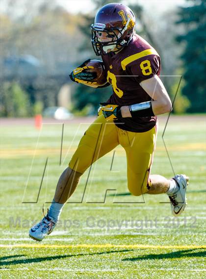 Thumbnail 3 in Evanston v Loyola Academy (IHSA Class 8A Playoffs) photogallery.