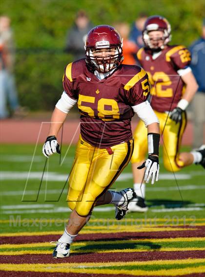 Thumbnail 3 in Evanston v Loyola Academy (IHSA Class 8A Playoffs) photogallery.
