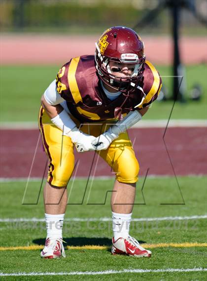 Thumbnail 3 in Evanston v Loyola Academy (IHSA Class 8A Playoffs) photogallery.