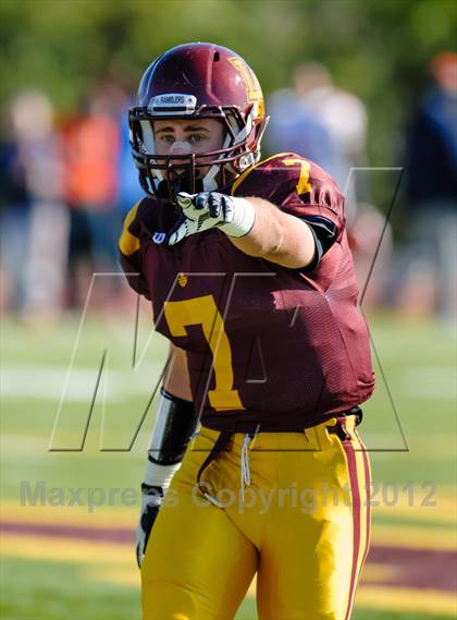 Thumbnail 2 in Evanston v Loyola Academy (IHSA Class 8A Playoffs) photogallery.