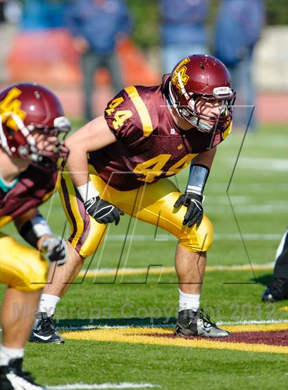 Thumbnail 3 in Evanston v Loyola Academy (IHSA Class 8A Playoffs) photogallery.