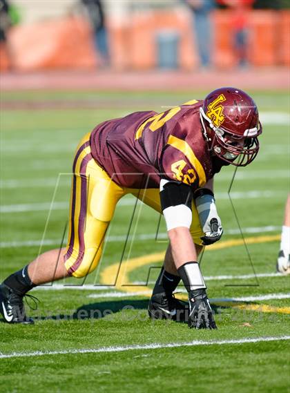Thumbnail 3 in Evanston v Loyola Academy (IHSA Class 8A Playoffs) photogallery.