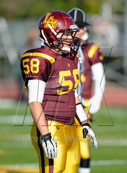 Thumbnail 2 in Evanston v Loyola Academy (IHSA Class 8A Playoffs) photogallery.