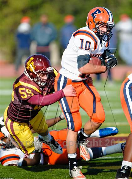 Thumbnail 3 in Evanston v Loyola Academy (IHSA Class 8A Playoffs) photogallery.