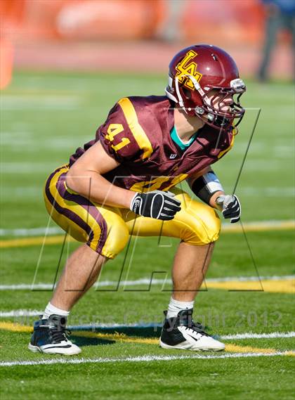 Thumbnail 1 in Evanston v Loyola Academy (IHSA Class 8A Playoffs) photogallery.