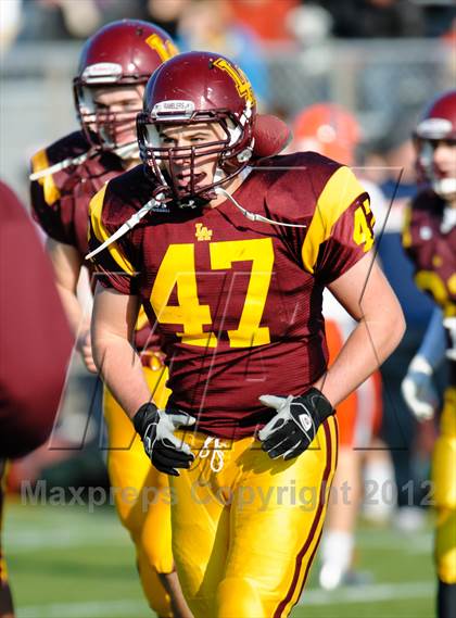 Thumbnail 2 in Evanston v Loyola Academy (IHSA Class 8A Playoffs) photogallery.