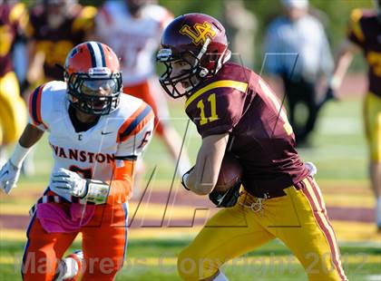 Thumbnail 2 in Evanston v Loyola Academy (IHSA Class 8A Playoffs) photogallery.