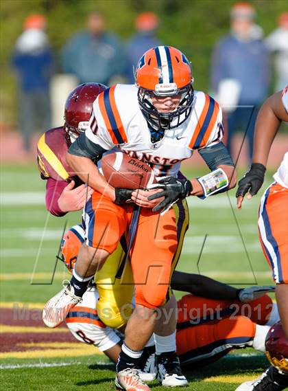 Thumbnail 1 in Evanston v Loyola Academy (IHSA Class 8A Playoffs) photogallery.