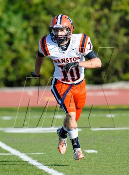 Thumbnail 2 in Evanston v Loyola Academy (IHSA Class 8A Playoffs) photogallery.