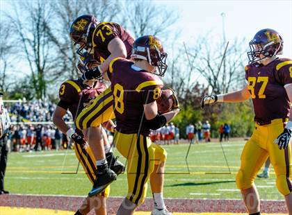 Thumbnail 3 in Evanston v Loyola Academy (IHSA Class 8A Playoffs) photogallery.