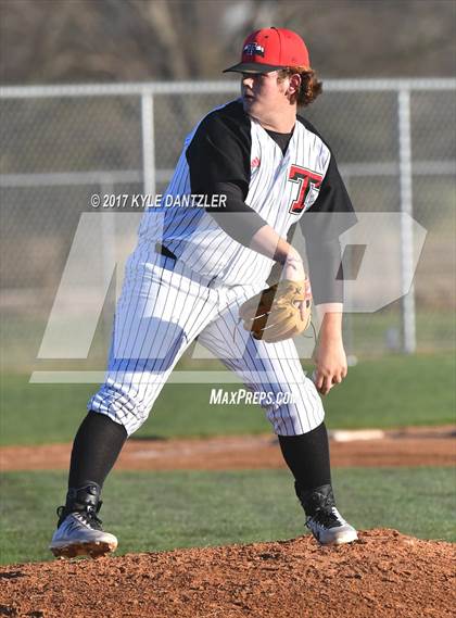 Thumbnail 1 in Trenton vs Whitesboro (Lindsay Tournament) photogallery.