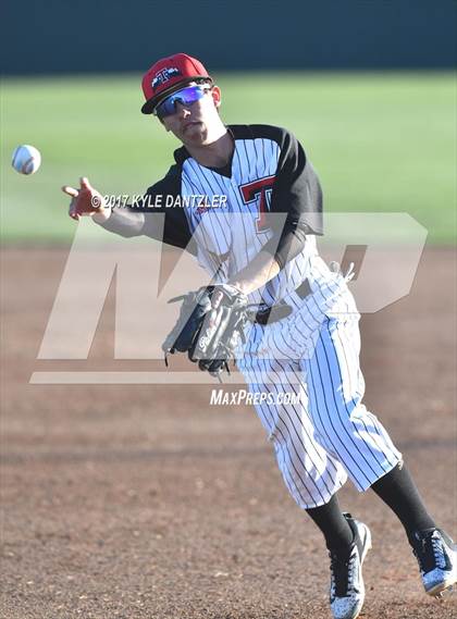 Thumbnail 3 in Trenton vs Whitesboro (Lindsay Tournament) photogallery.