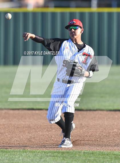 Thumbnail 1 in Trenton vs Whitesboro (Lindsay Tournament) photogallery.