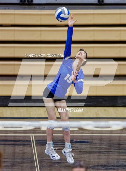 Thumbnail 3 in Campbell @ Marietta (GHSA AAAAAA State Volleyball Tournament - 1st Round) photogallery.