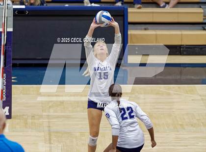 Thumbnail 3 in Campbell @ Marietta (GHSA AAAAAA State Volleyball Tournament - 1st Round) photogallery.