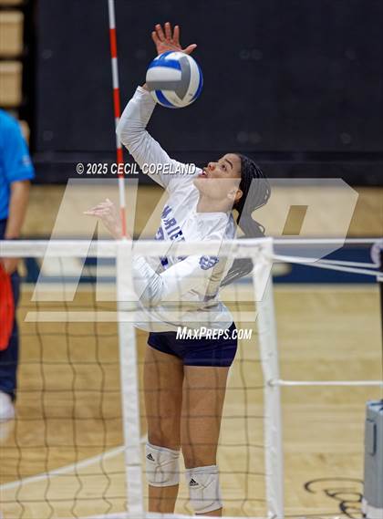 Thumbnail 2 in Campbell @ Marietta (GHSA AAAAAA State Volleyball Tournament - 1st Round) photogallery.