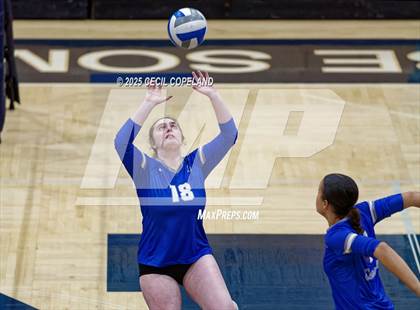 Thumbnail 2 in Campbell @ Marietta (GHSA AAAAAA State Volleyball Tournament - 1st Round) photogallery.