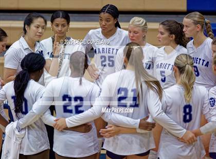 Thumbnail 1 in Campbell @ Marietta (GHSA AAAAAA State Volleyball Tournament - 1st Round) photogallery.