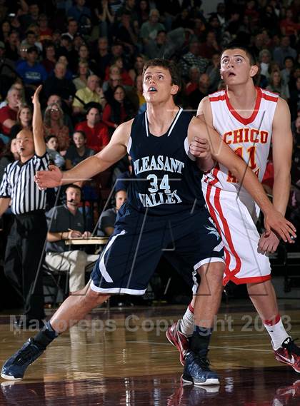 Thumbnail 2 in Pleasant Valley vs. Chico (CIF NS D2 Final) photogallery.
