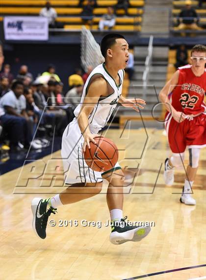 Thumbnail 2 in El Cerrito vs. Albany Academy for Boys (MaxPreps MLK Classic) photogallery.