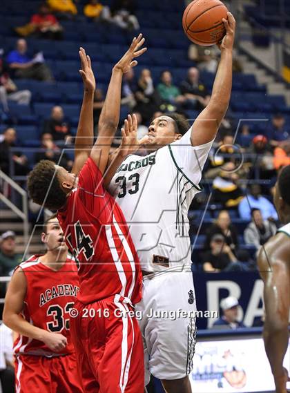 Thumbnail 2 in El Cerrito vs. Albany Academy for Boys (MaxPreps MLK Classic) photogallery.