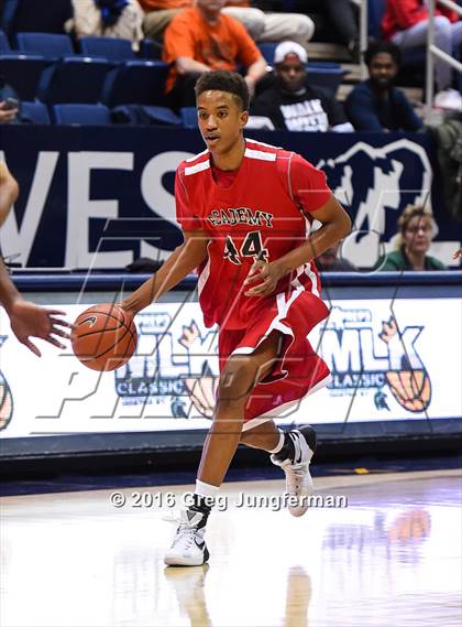 Thumbnail 3 in El Cerrito vs. Albany Academy for Boys (MaxPreps MLK Classic) photogallery.