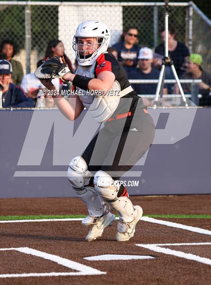 Thumbnail 1 in Sachse vs. Rockwall (UIL 6A Softball Bi-District) photogallery.