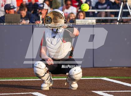 Thumbnail 3 in Sachse vs. Rockwall (UIL 6A Softball Bi-District) photogallery.